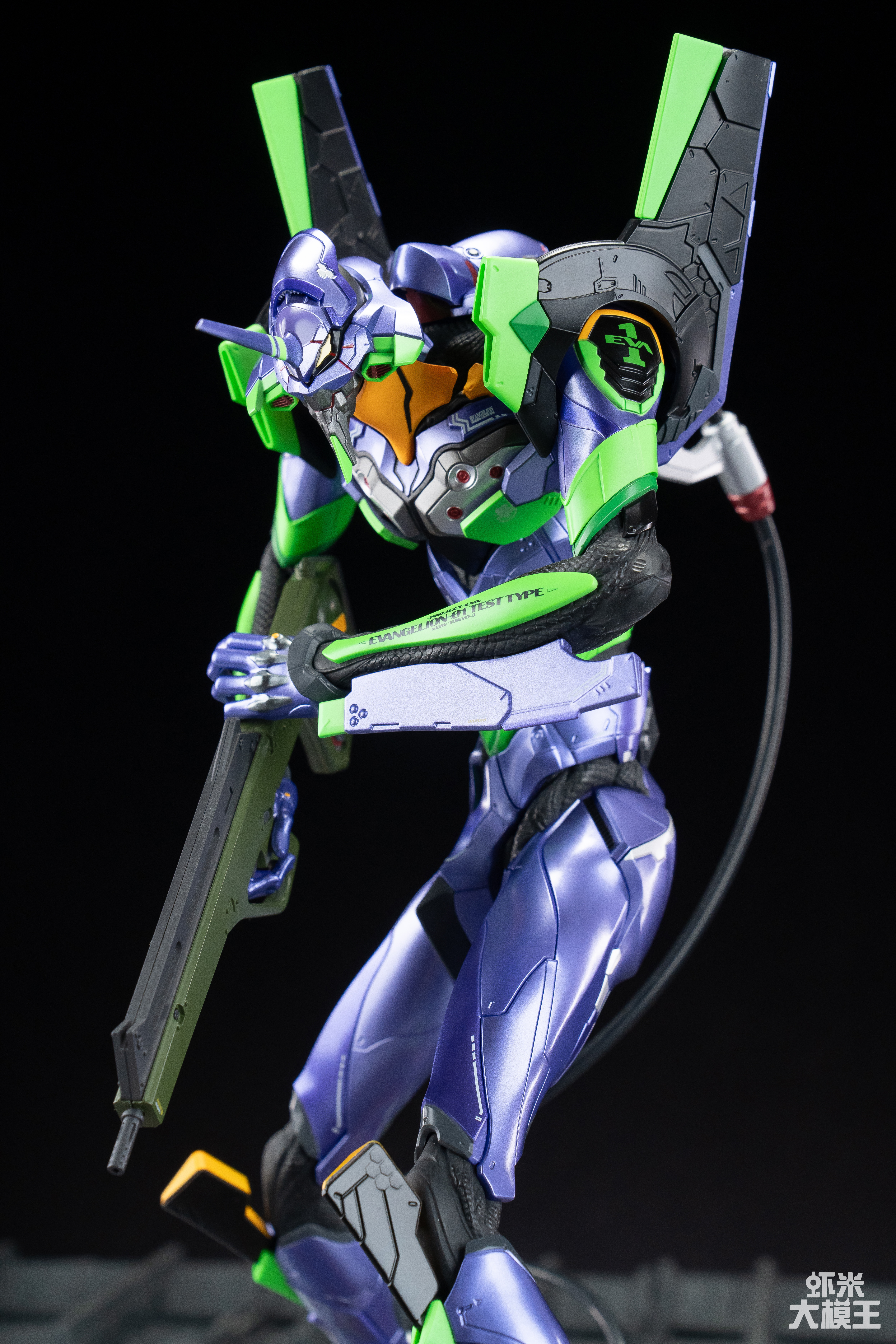 开天工作室 重机形 36CM 合金包胶 EVA初号机