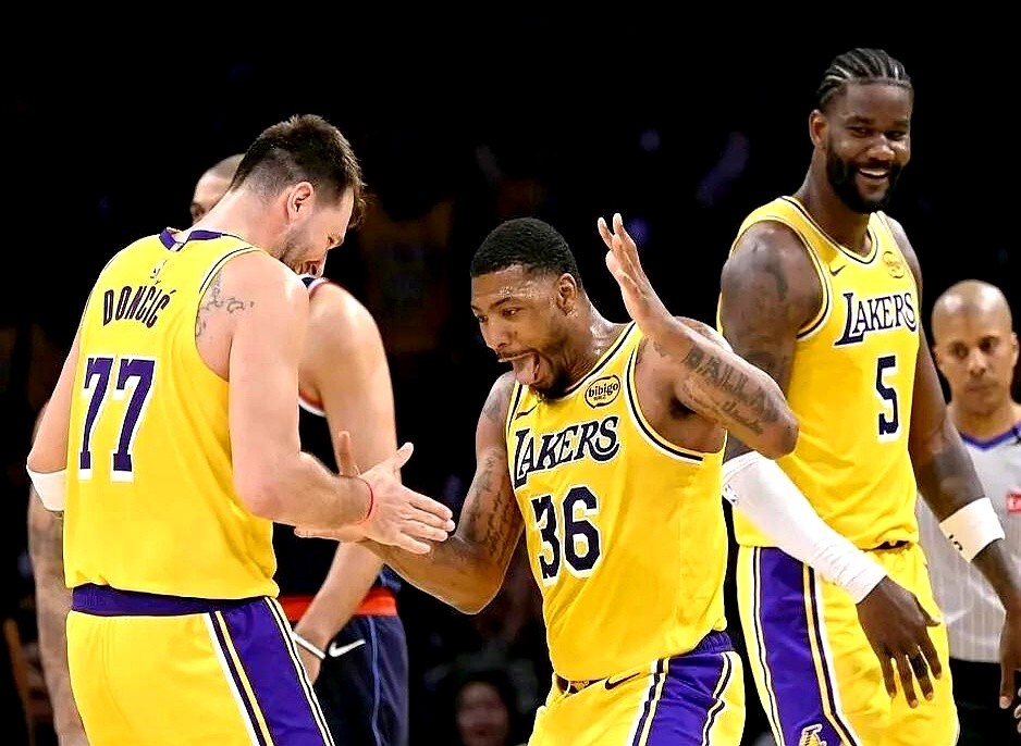 湖人这防守评级，排联盟后段真不冤。  卢卡·东契奇用安东尼·戴维斯换来...