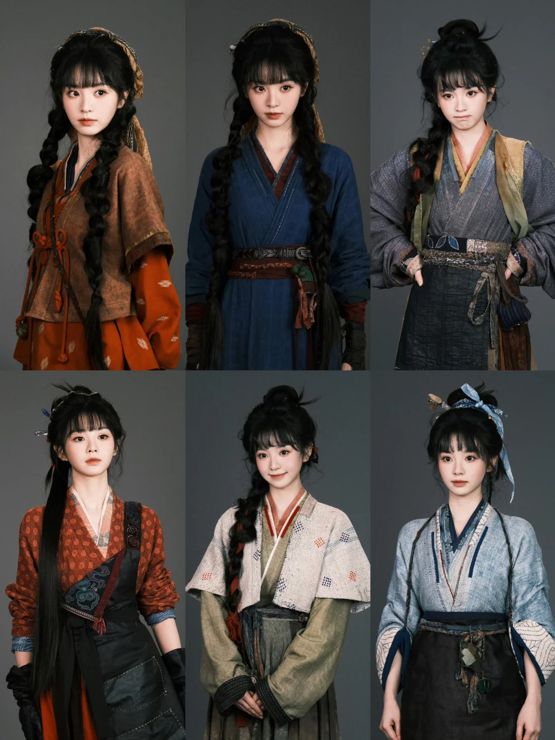 田曦薇｜樊长玉的衣橱（29套）