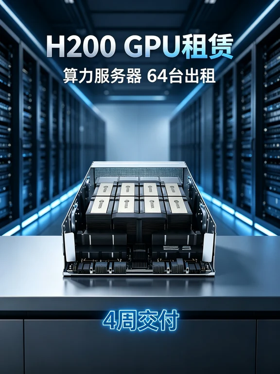 H200出租GPU租赁算力服务器64台4周交付。
英伟达H200出租，64台，5年闭口。没有中间人，直接是出租方，出租方出居间费。IB和roce组网都可以 ，一手靠谱资源。
#英伟达H200  #H200服务器  #H200服务器出租  #H200服务器租用  #H200服务器租赁
