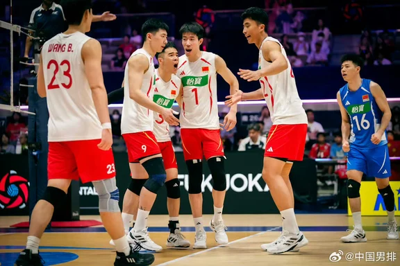 中国男排拿下亚运小组赛二连胜