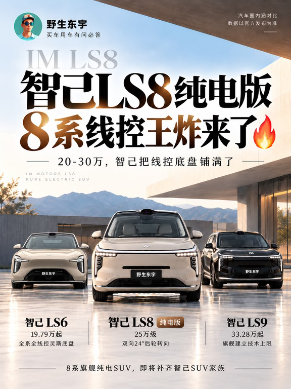 20-30万智己线控布局齐了！压力给到其他品牌