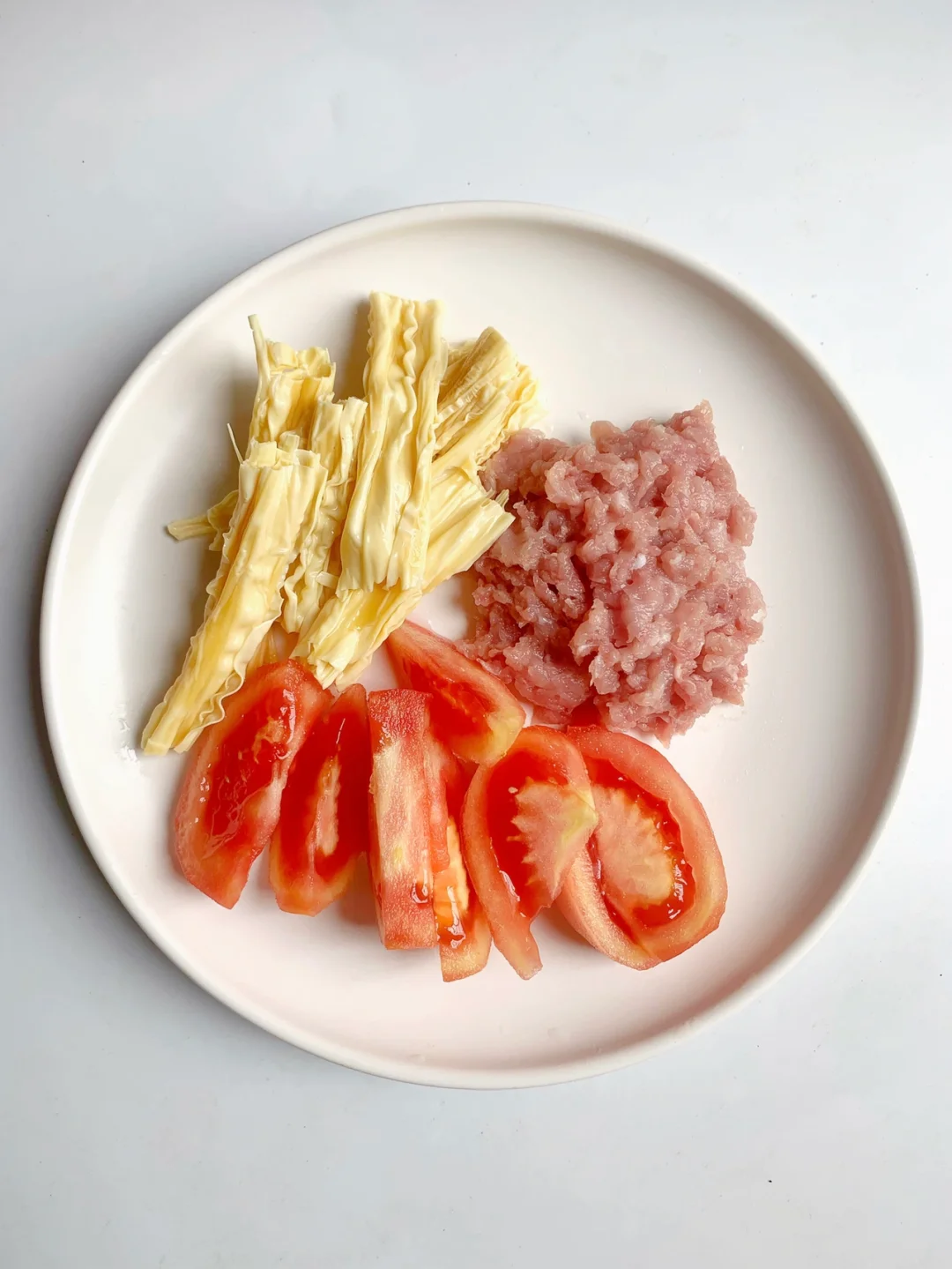 每周都给孩子做的番茄肉沫腐竹煲✅酸甜开胃