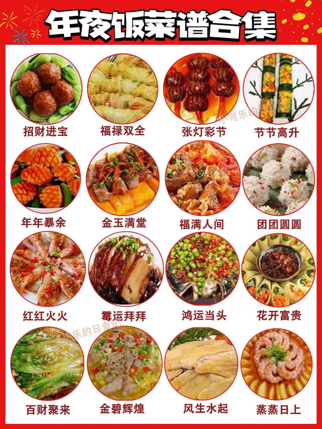 年夜饭菜谱合集🧧家常菜营养好吃🔥简单易做