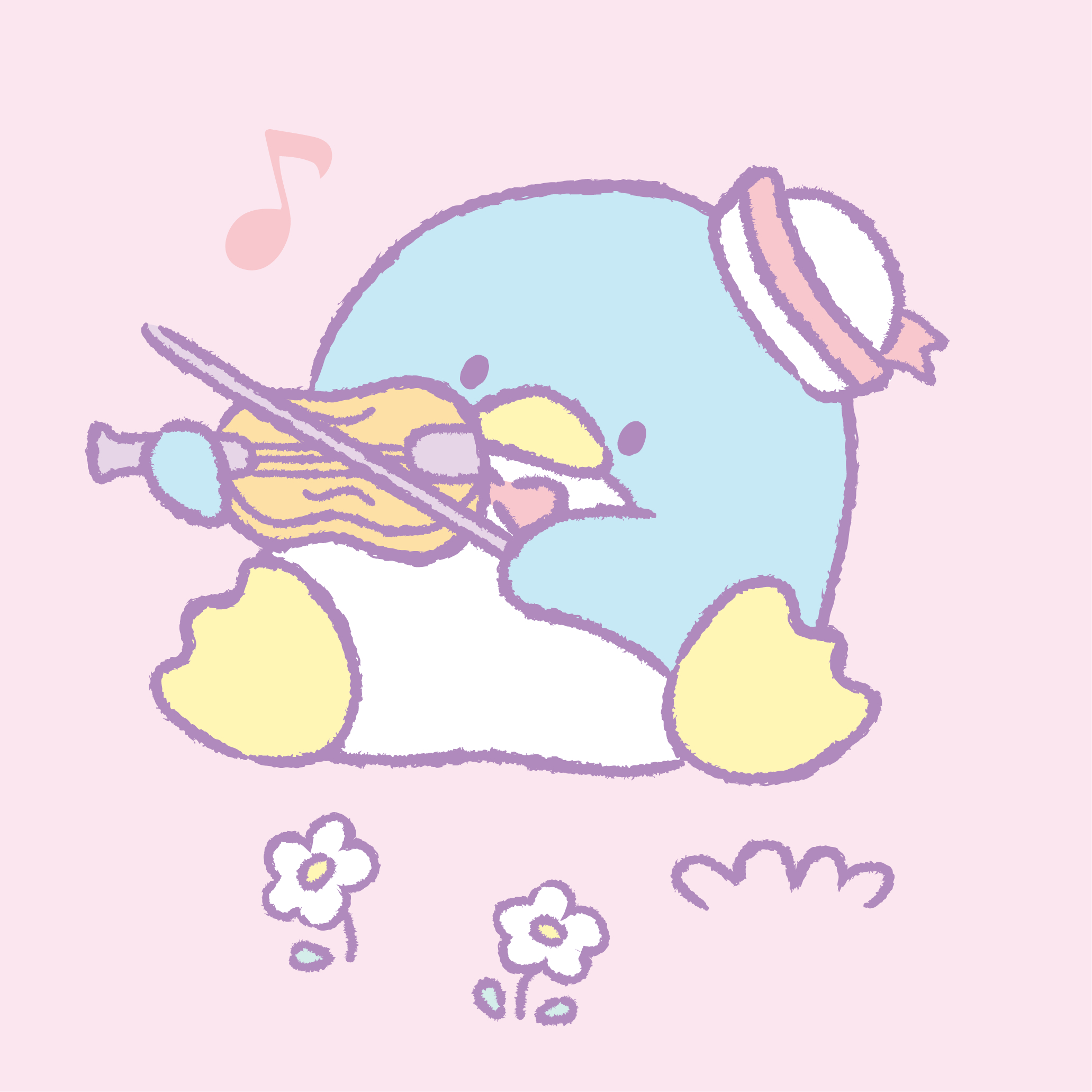 #三丽鸥Family# 
🎵九月的音乐小剧场，今天也在热闹开演~

🐧山姆企鹅拉起小提琴，认真奏响秋日旋律
🍮布丁狗捧着乐谱摇摇晃晃，暖呼呼的歌声飘进空气里
🖤酷企鹅也加入演奏，随着节拍酷酷地扭起来

换上9月头像，
一起把轻快的音符装进口袋，
走到哪里，都有快乐的小旋律陪着你吧～🎶✨
 ​