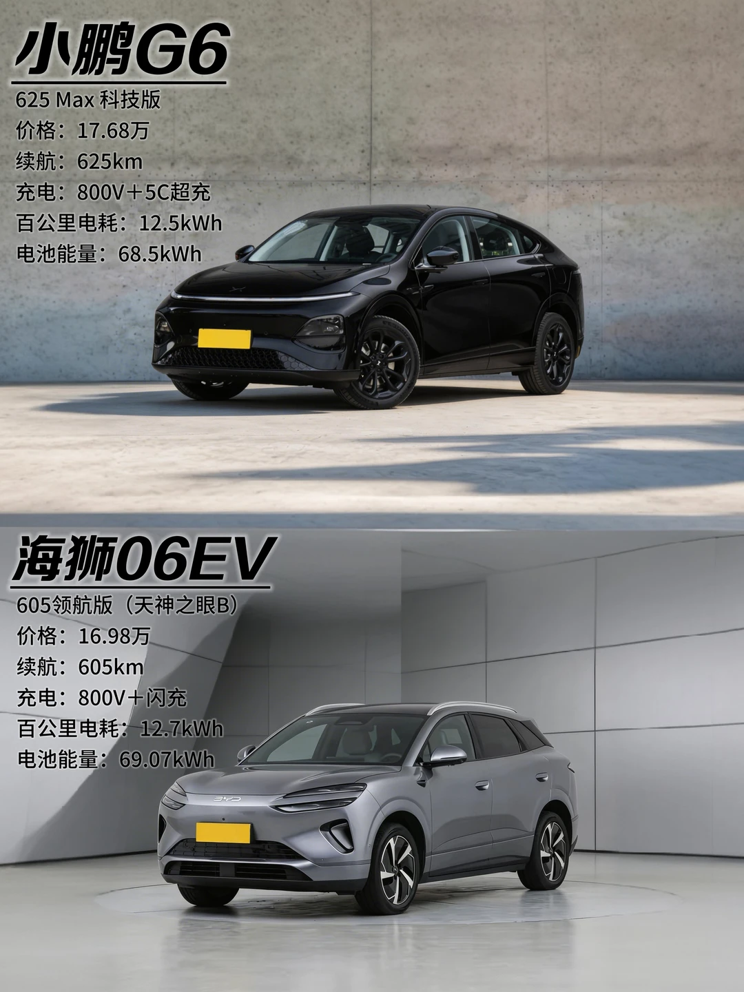 预算17万买纯电？G6和海狮06这么选准没错！