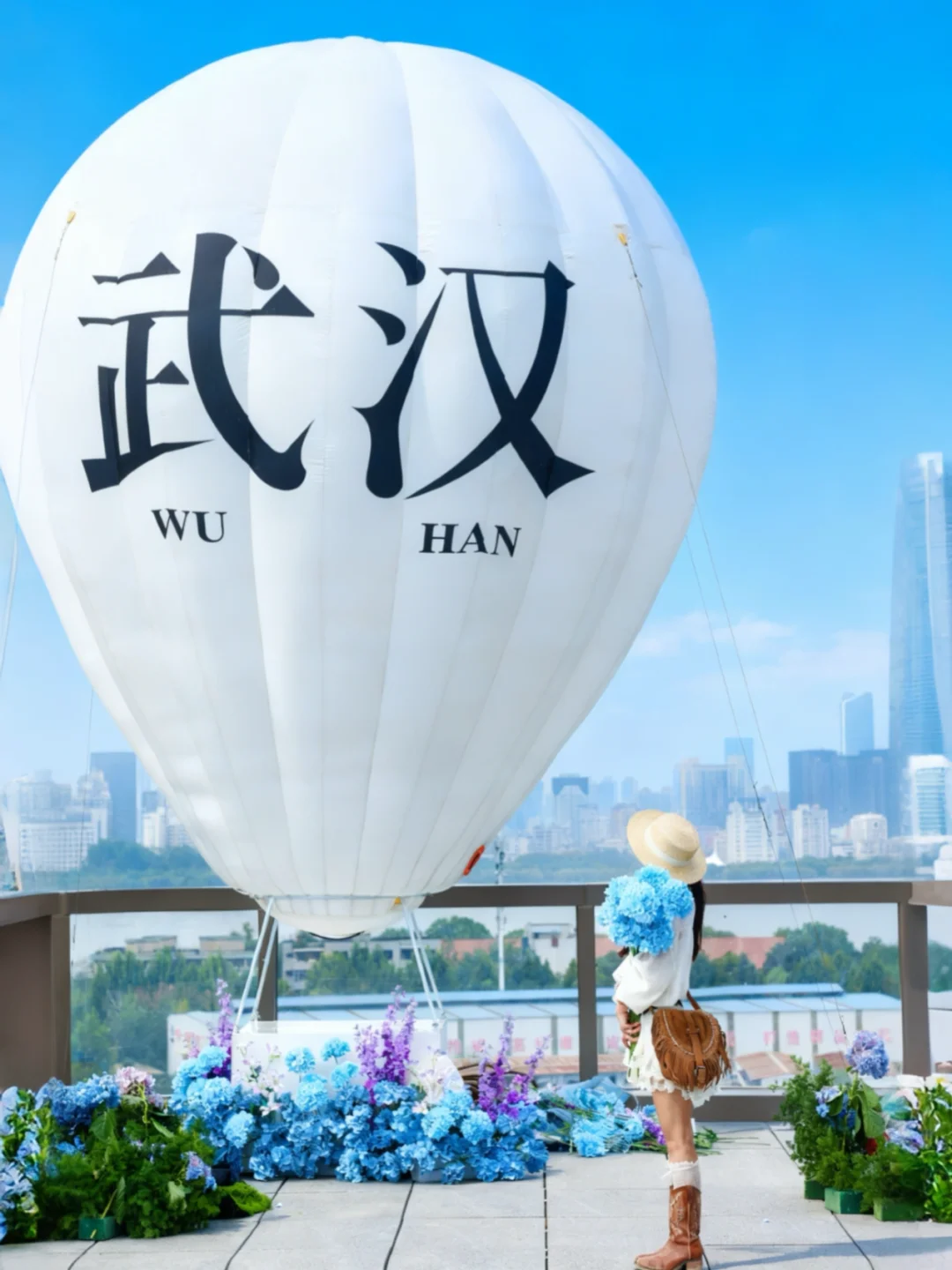 武汉新地标📍地铁直达！！2000平的梦核花园🌸