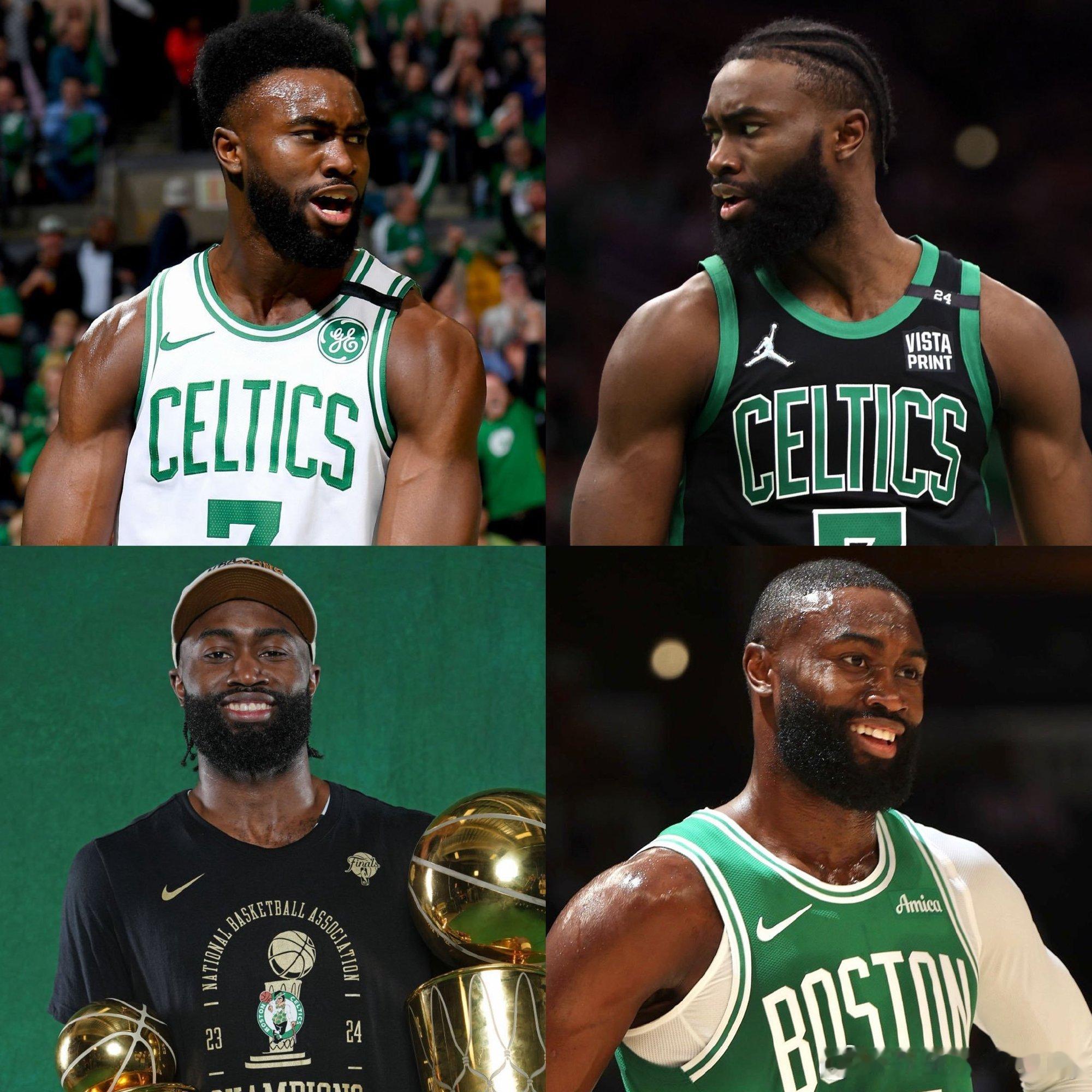 杰伦·布朗为凯尔特人效力的10个赛季：  2024年NBA总冠军202...