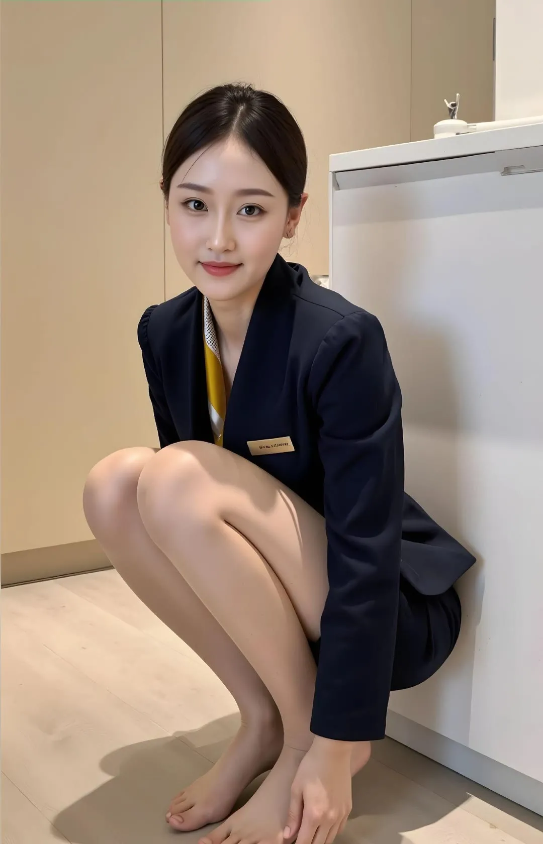 自信从脸上就能看出来。＃ 职业装