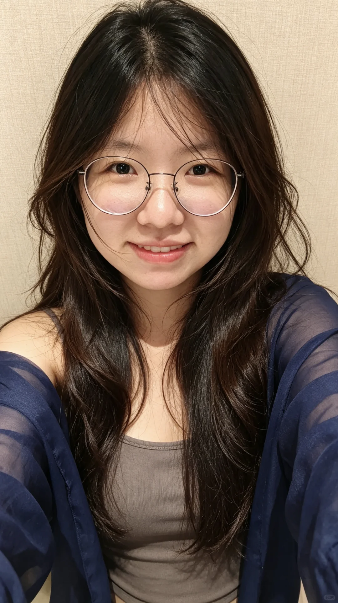 🌟熬夜看球的甜妹上班啦