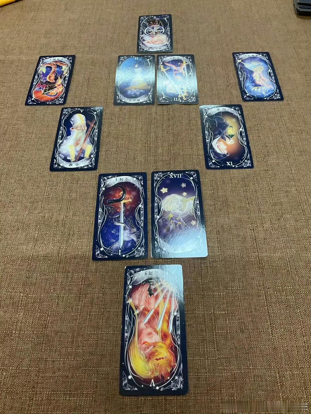 塔罗案例：婚姻抉择破解，问事人婚姻预测，想知道继续婚姻如何，离婚后自己又如何？预测后继续婚姻不满抵抗出现，但是没出现离婚事情，前景复活，摆脱危机。离婚后个人路线主打事业运，合作项目很多，出现一段姻缘，合并成为家庭，事业家庭大顺。 ​ ​​​