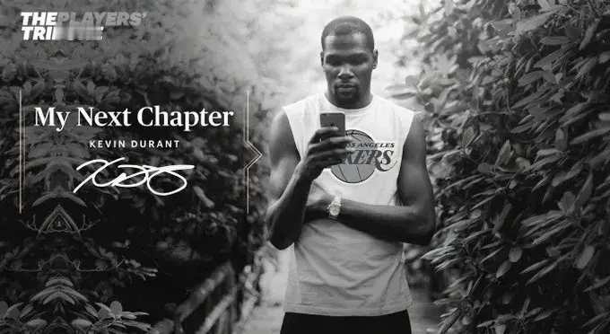 笑死！美媒又开始调侃杜兰特了！ 今天NBA西部季后赛首轮G3，火箭加时...