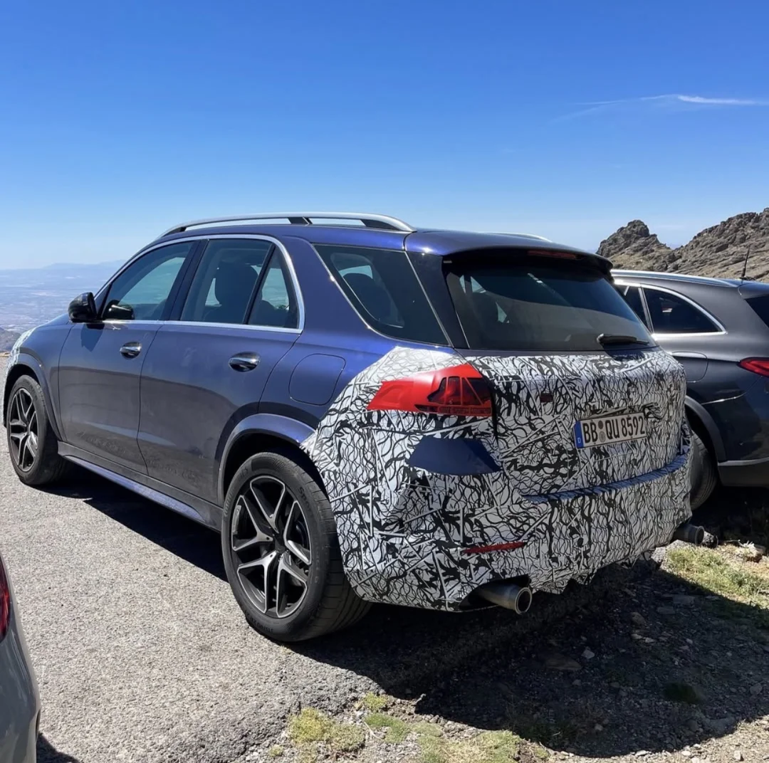 2027款奔驰GLE改款谍照