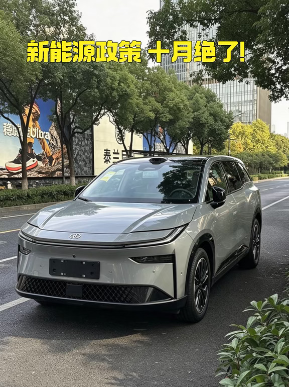 纯电SUV铂智3X 10月🚗新政策福利王炸来了