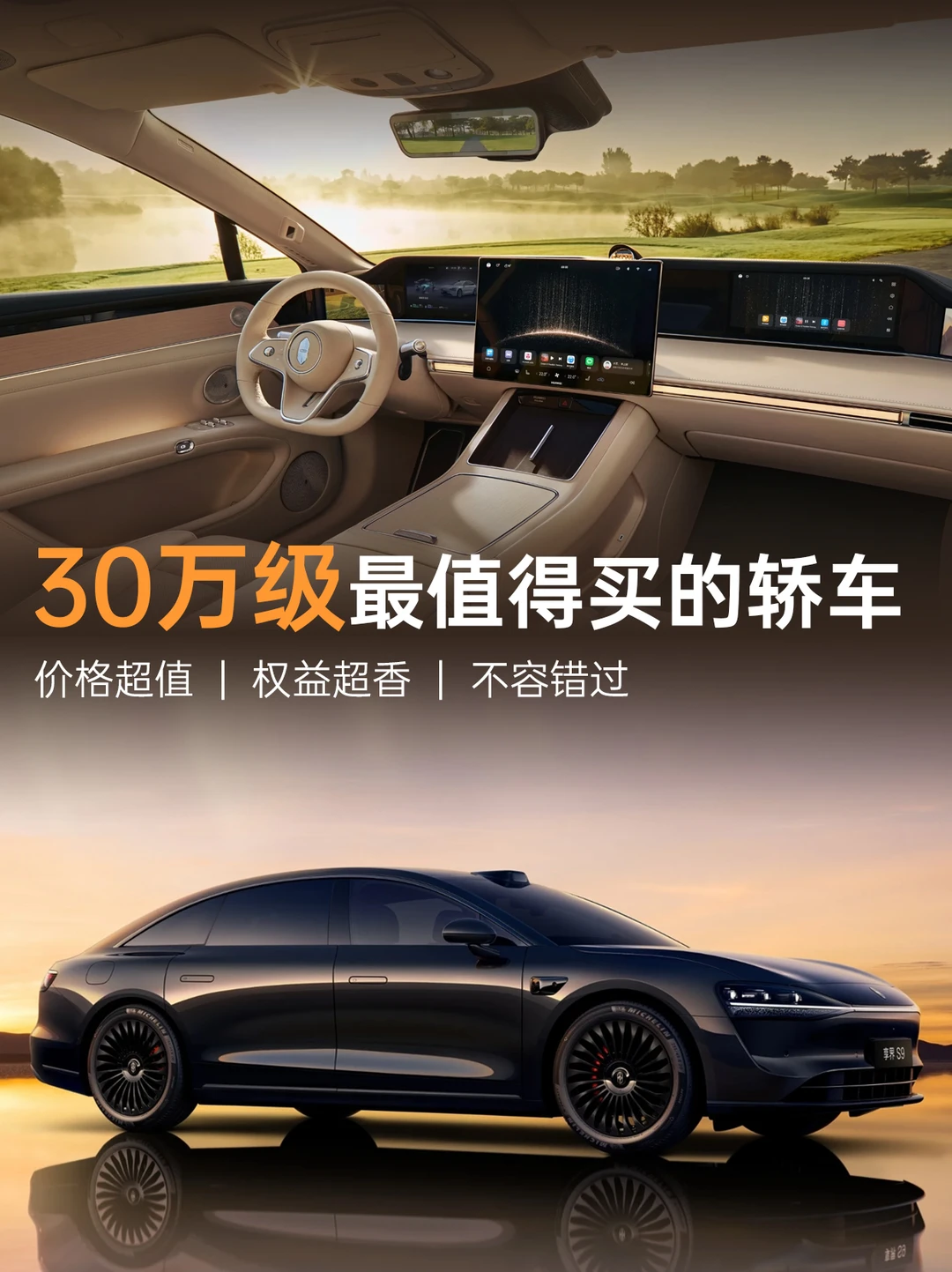 30万级豪华轿车新标杆，闭眼入。