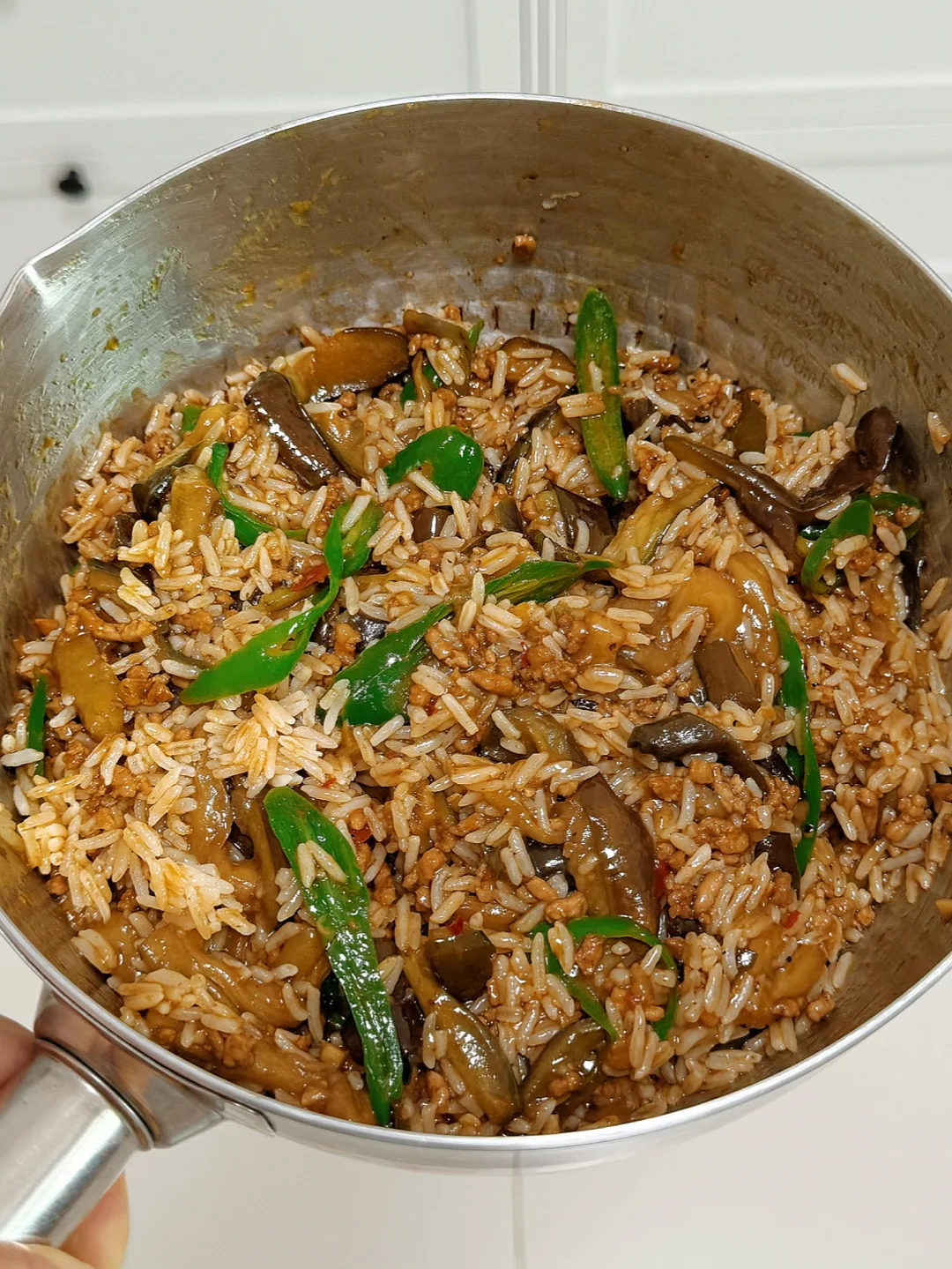 谁懂啊？肉末茄子拌饭吃一次爱一次！🍆🍆🍚🍚