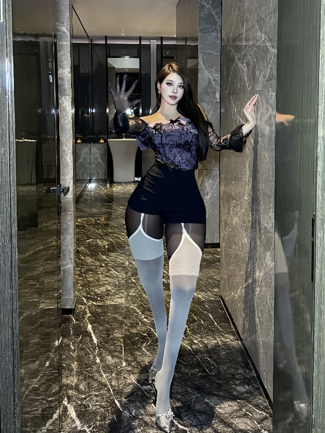 今天是紫色系的姐姐