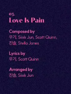 词曲一作！期待宋雨琦自作曲love is pain