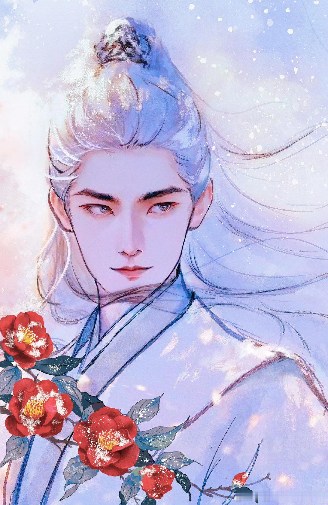 #杨洋0909生日快乐# 
白发韩立飒晕了!
画触画的杨洋韩立 ​