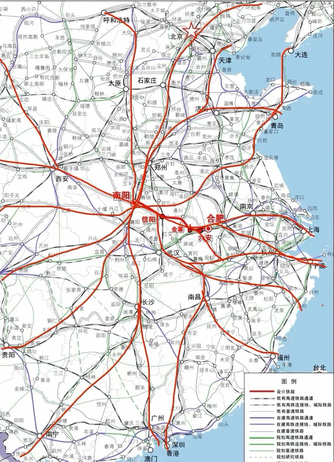 这么看其实南阳也能成为交通要塞，重要枢纽