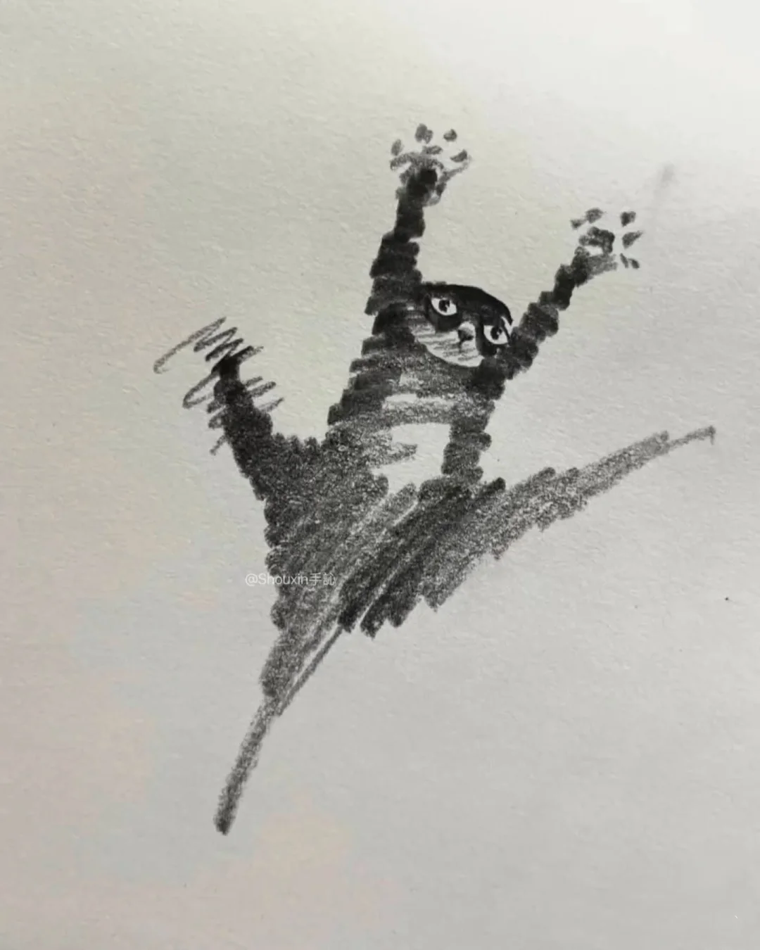 这样画猫是我没想到的….