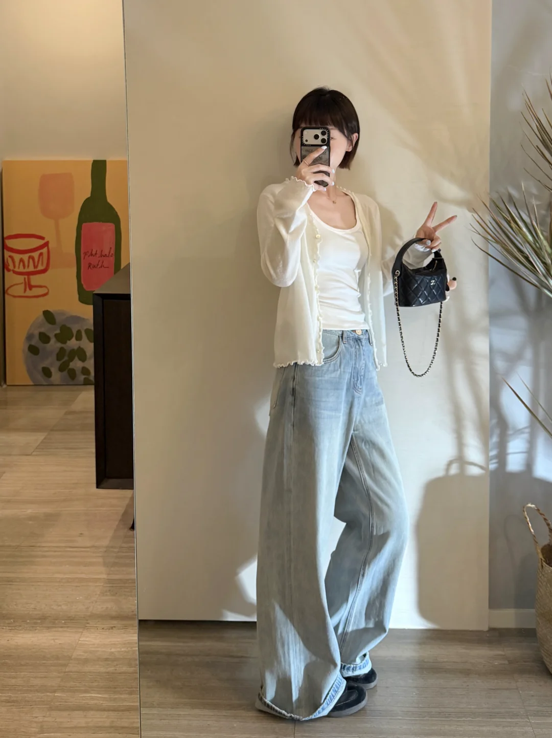 秋天穿漂亮小针织～