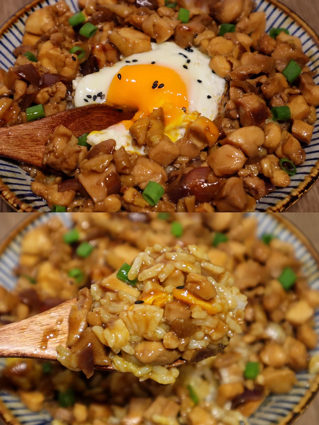 好吃到舔碗底的日式碎鸡饭‼️超简单哦✨