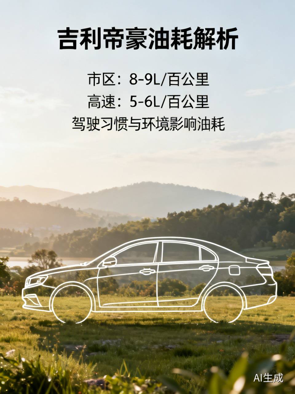 吉利帝豪耗不耗油，得看具体情况。我朋友有辆吉利帝豪，平时在市区开，早晚高峰堵车严重，油耗大概在 8 - 9L/百公里，这时候就觉得有点费油。但要是跑高速，那油耗就很惊喜了，能降到 5 - 6L/百公里。
和同级别车比，帝豪的油耗表现还算中规中矩。它搭载的发动机技术成熟，动力输出平