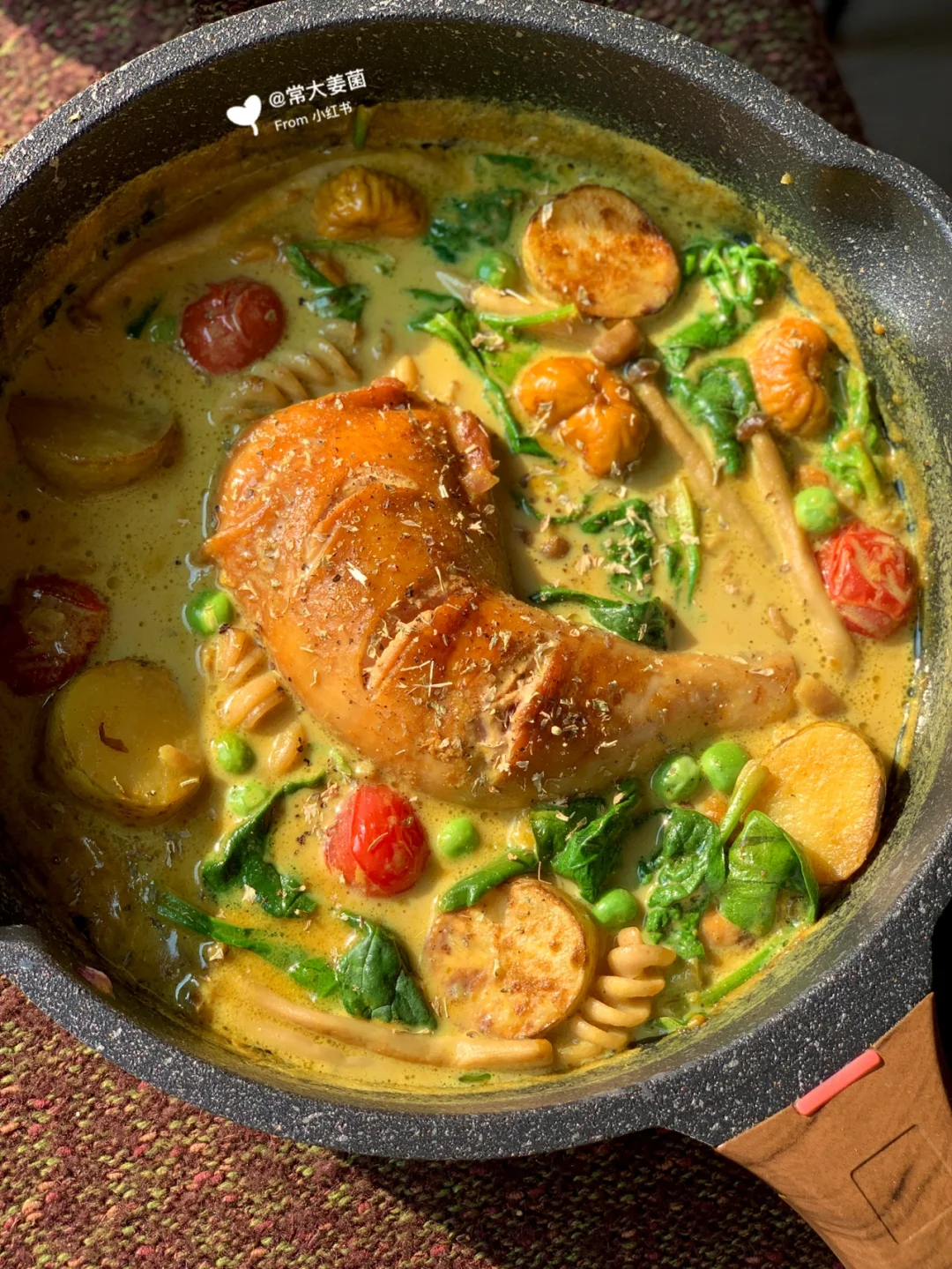 抗炎top1姜黄 |杂蔬手枪腿椰香咖喱浓汤🥥🥦