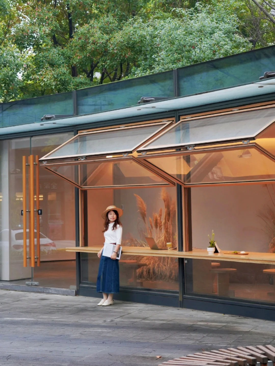 杭州小森林茶吧🍵｜爱惨了这绝美法式开窗🪟