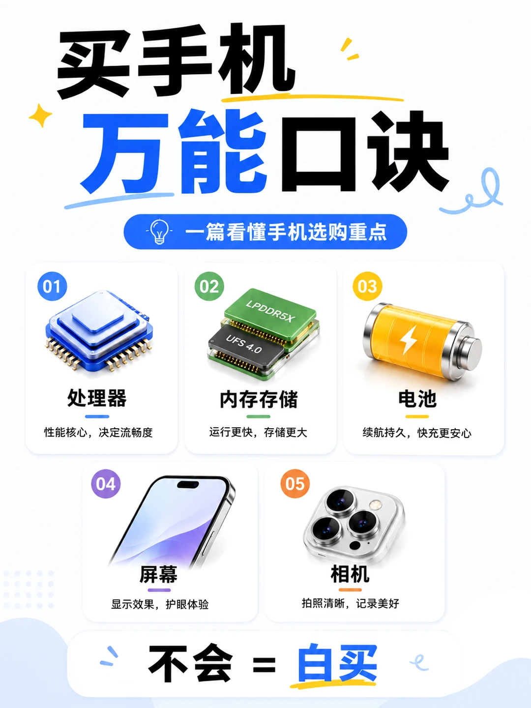2026买手机别只看价格！这6个配置才关键