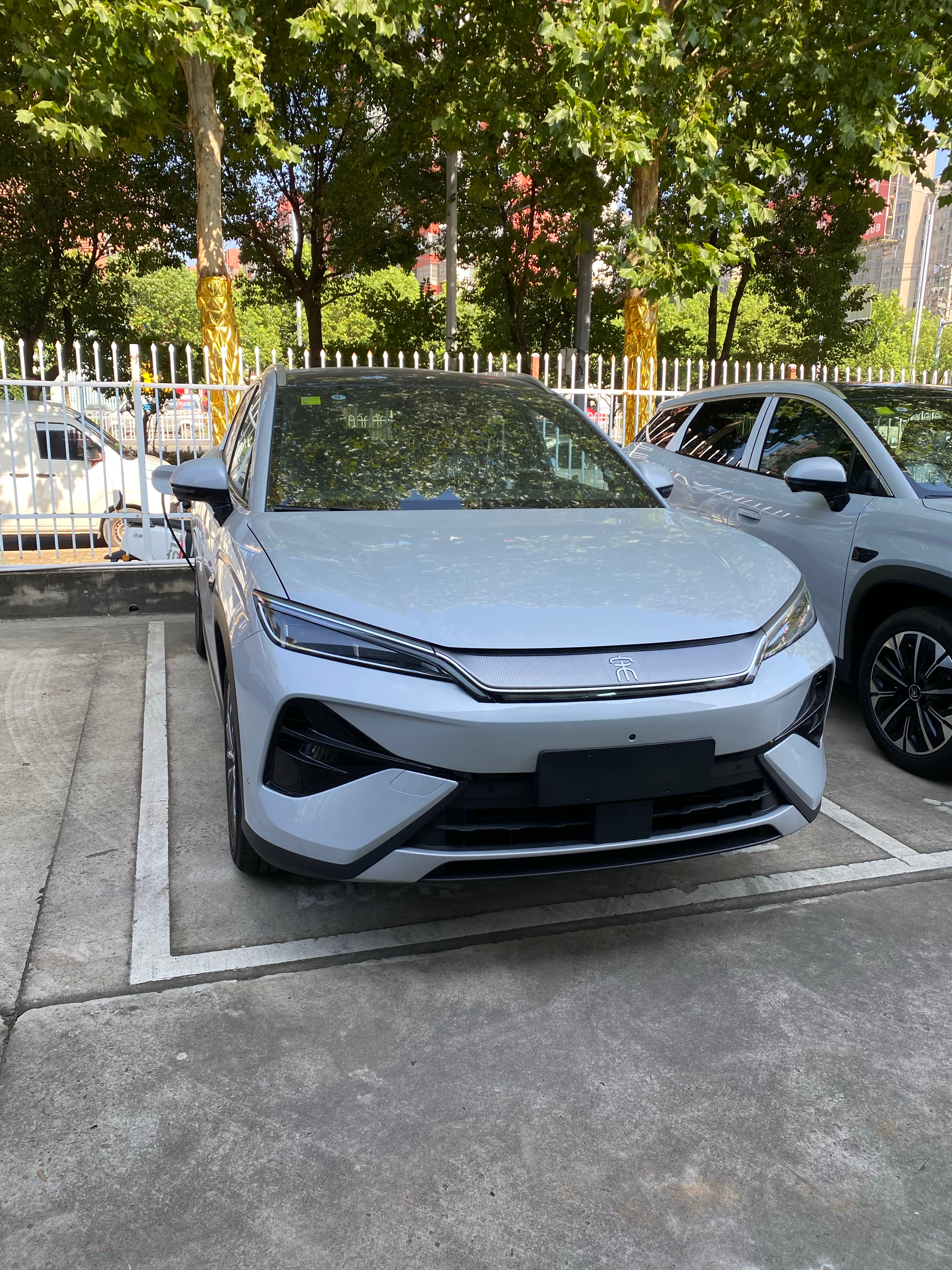 宋Ultra EV

全新宋Ultra EV，中型闪充纯电SUV，颜值与实力双双在线。龙颜美学外观，线条流畅大气，悬浮车顶搭配贯穿尾灯，出行回头率拉满。全系搭载第二代刀片电池，配备全域闪充技术，5分钟快速补能，告别漫长等待，彻底化解补能焦虑。最高710km续航，日常通勤、长途自驾都从容无忧。

2840mm越级轴 ​