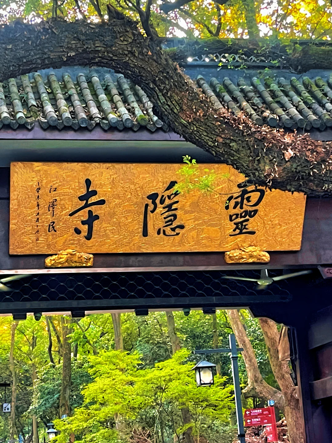 好消息！杭州灵隐寺永久免门票啦❗❗