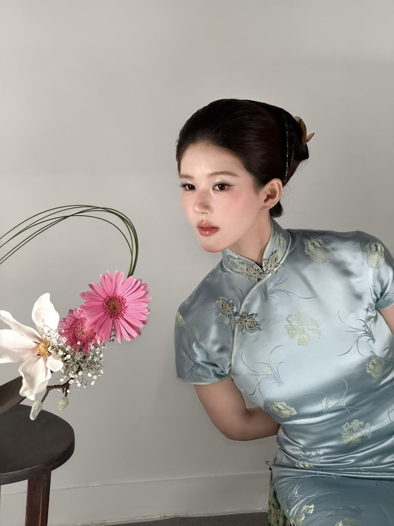 我想象中自己穿旗袍就长这样