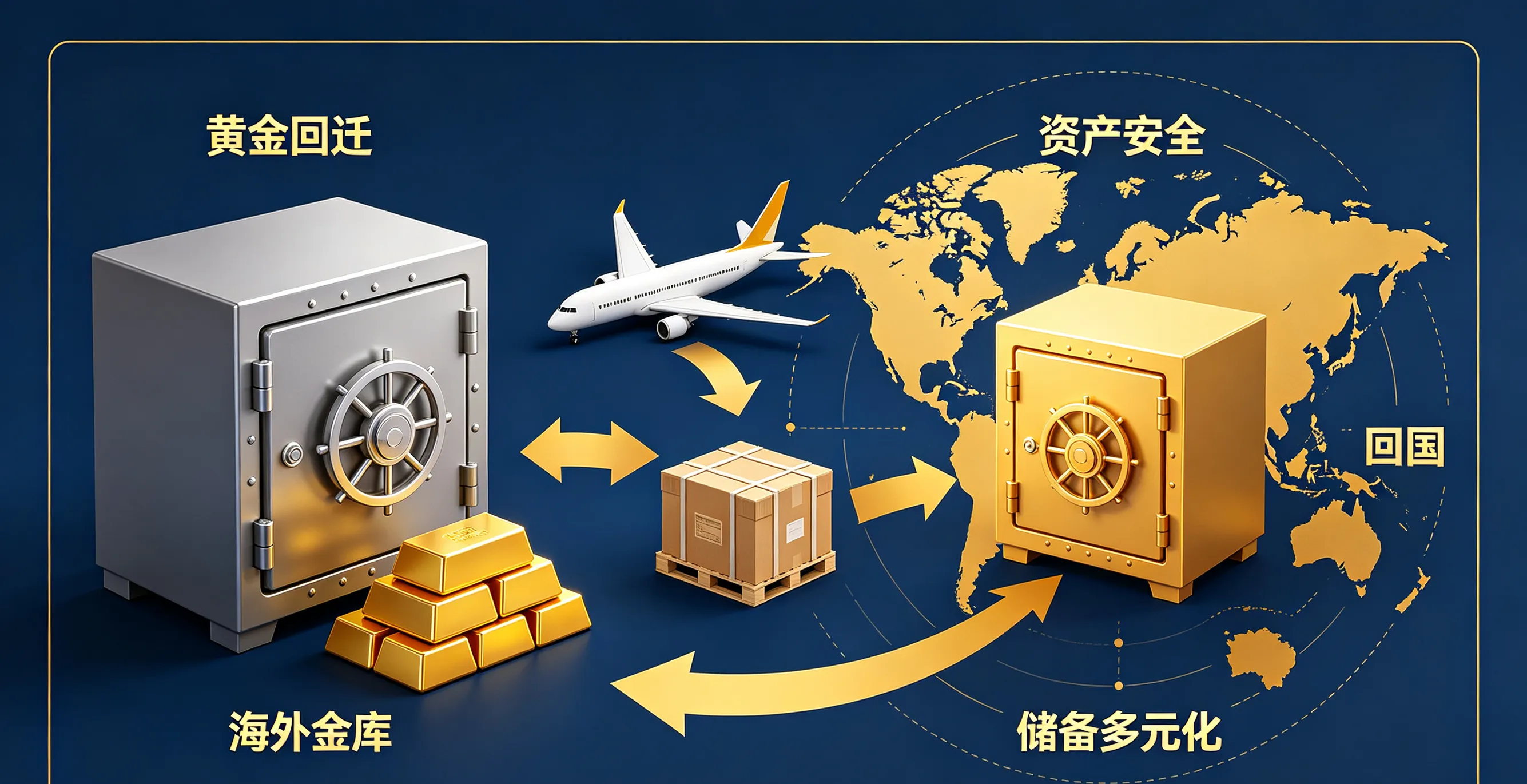 多国纷纷从美国运回黄金，释放重大信号，会带来哪些影响？