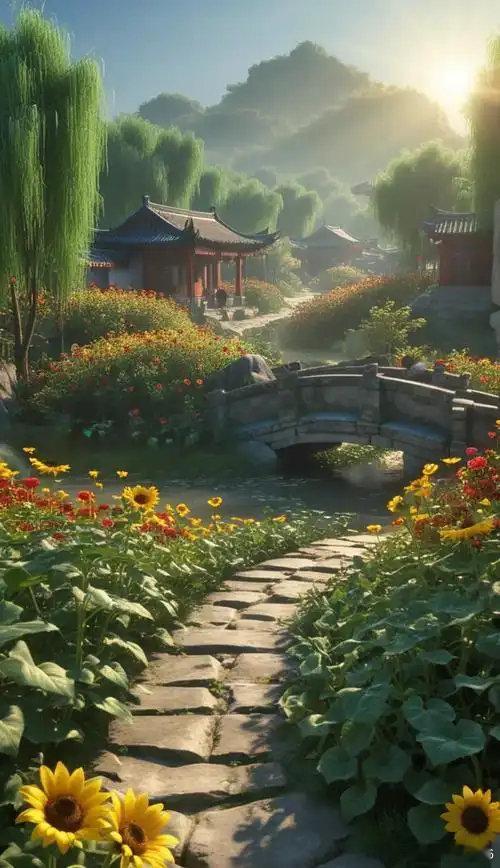 云山杂咏27/读长歌行（汉乐府民歌）

园中又见昔时葵，朝露犹需待日熹。
熠熠阳春德泽布，昭昭光耀万方知。
百川到海终难返，一叶归根应未迟。
少壮儿男曾努力，何忧老大独伤悲。

——图片来自百度，致谢作者！ ​