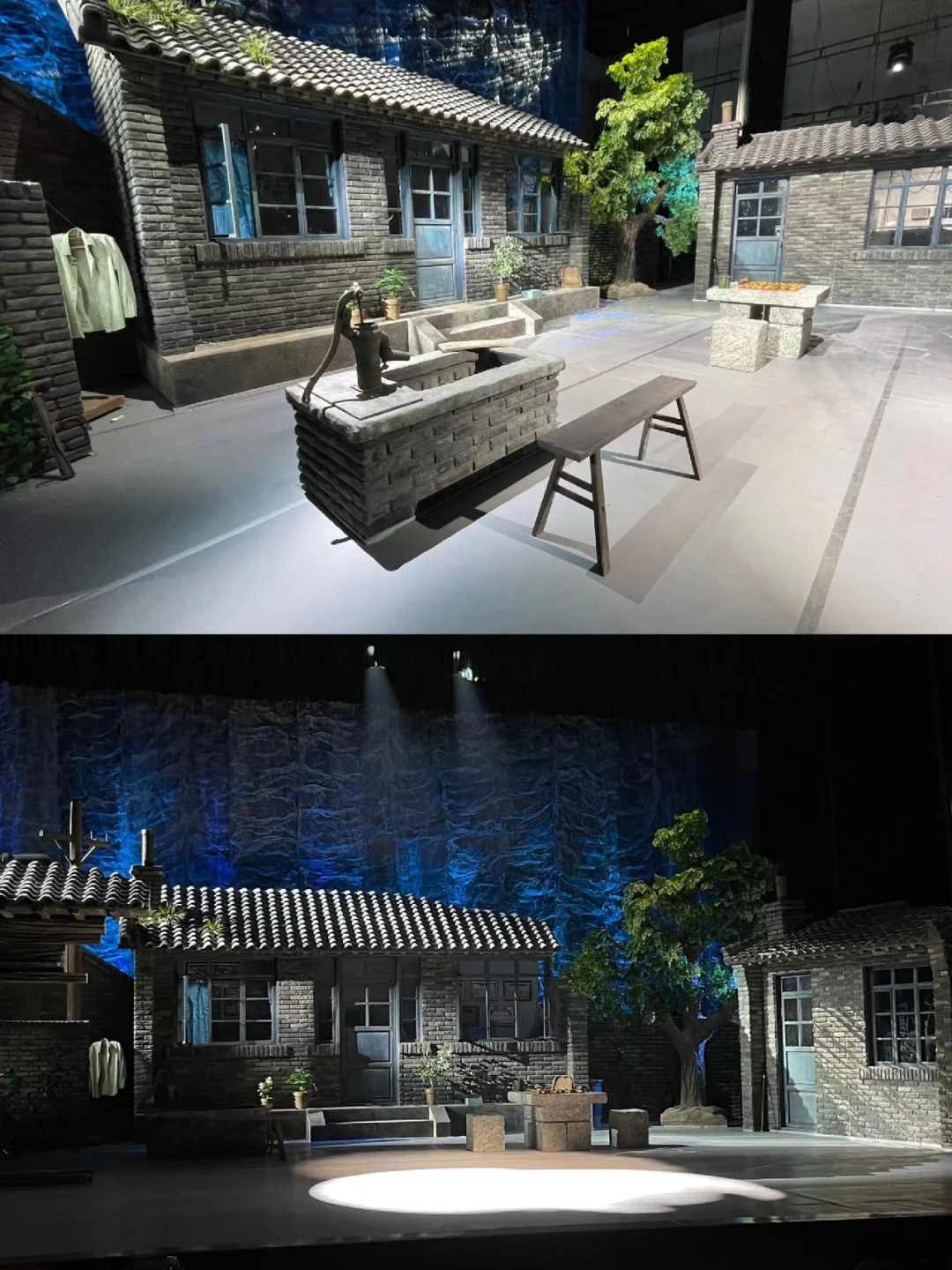 好的舞台设计离不开道具、灯光…各部门的努力