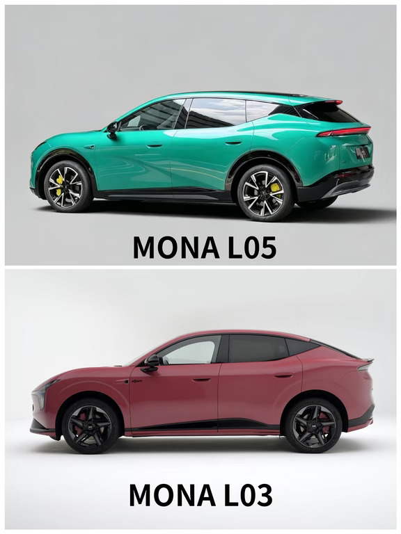 MONA L03和MONA L05，实车PK