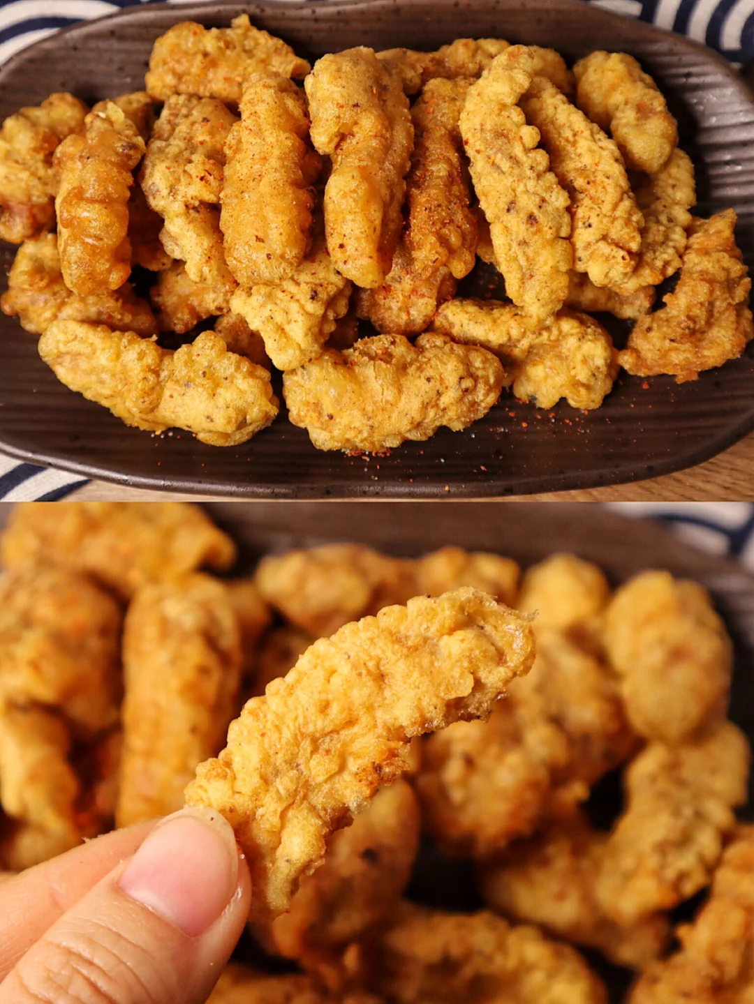 欲罢不能的椒盐小酥肉‼️附花椒粉做法㊙️