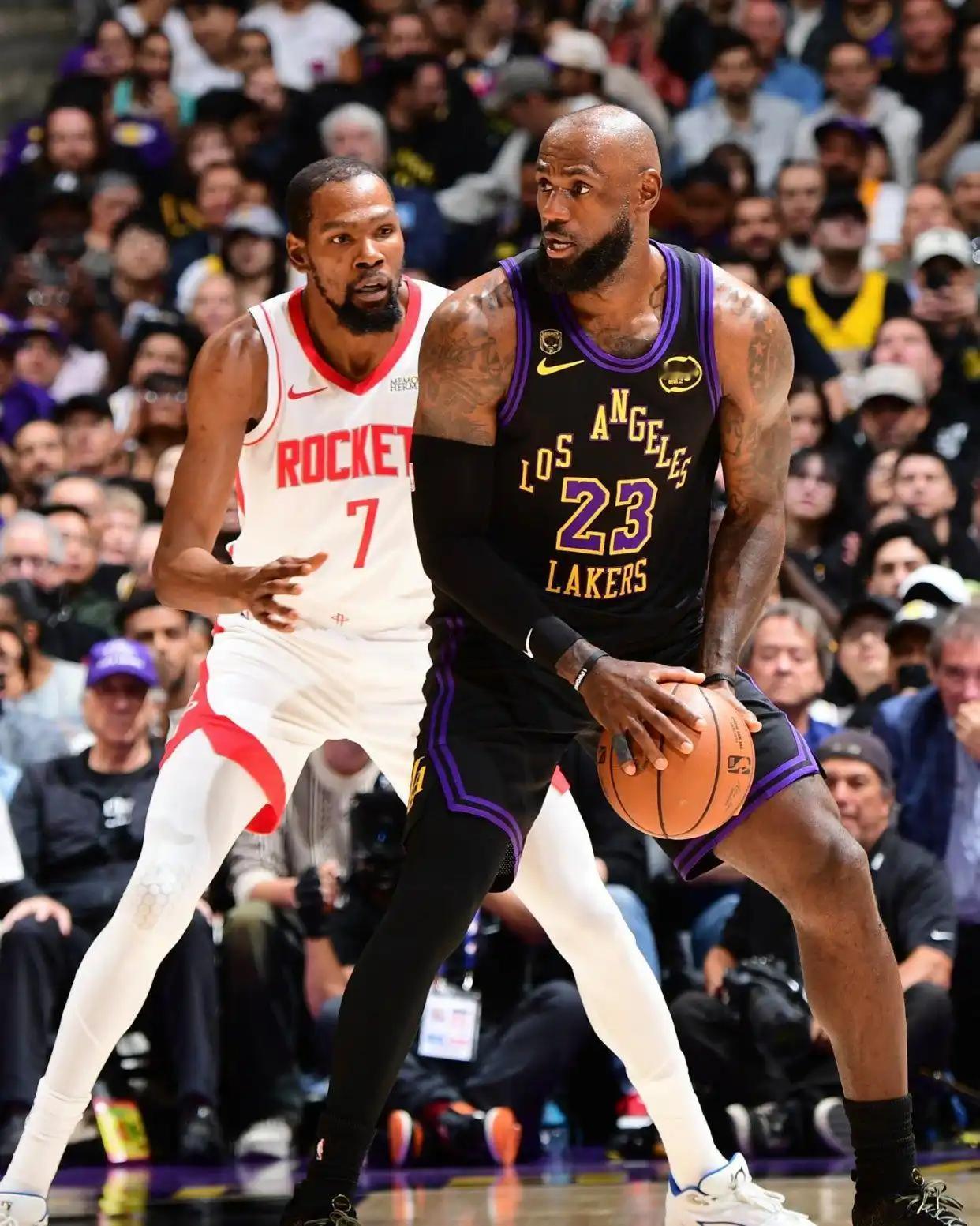 41 岁的老詹带队打的火箭直接没脾气！阿杜 9失误堪称灾难级表现 季后...