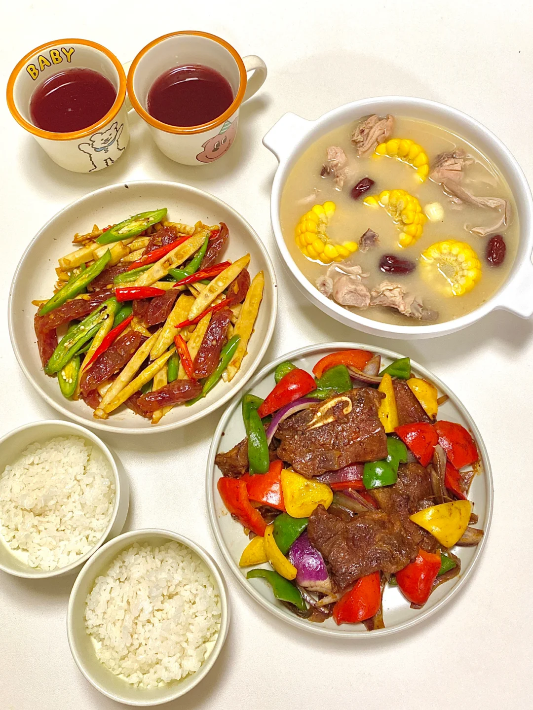 二人食｜今天也是光盘行动的一天🍽