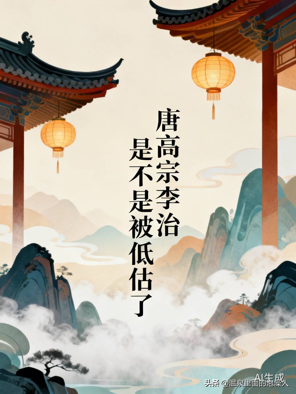 以前总觉得李治就是个夹在李世民和武则天之间的软蛋皇帝，前半生靠爹，后半生靠老婆，连皇位都是捡来的。
后来翻史料才发现完全被演义带偏了。他在位时灭西突厥、平高句丽，把唐朝版图扩到1600多万平方公里，是整个唐朝最大的。长孙无忌这种关陇老狐狸，他悄咪咪联合武则天就给收拾了，
