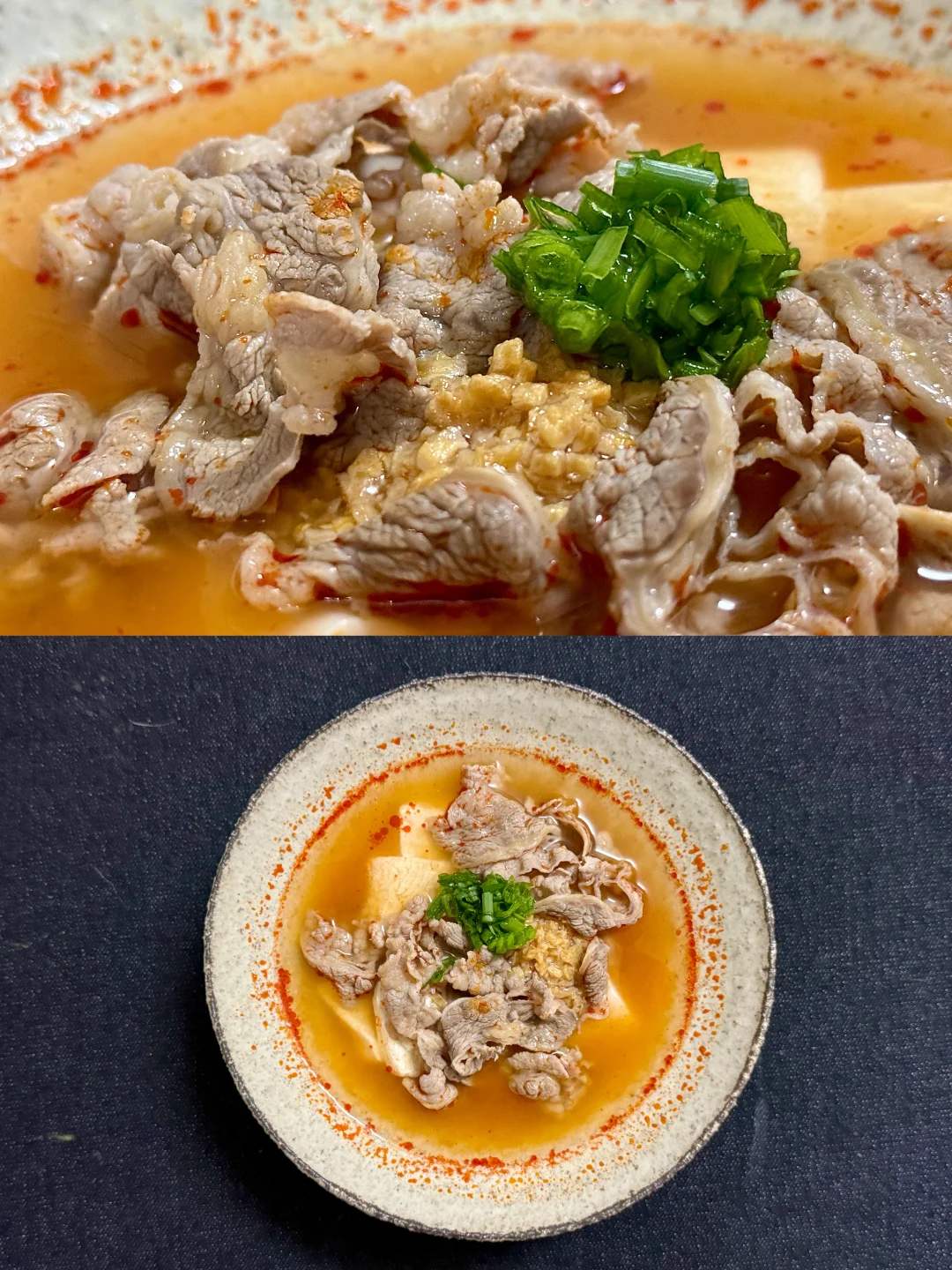 天冷了，喝点热乎的酸汤牛肉
