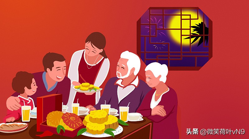 太认同这个观点了。
中秋本来就是刻在中国人骨