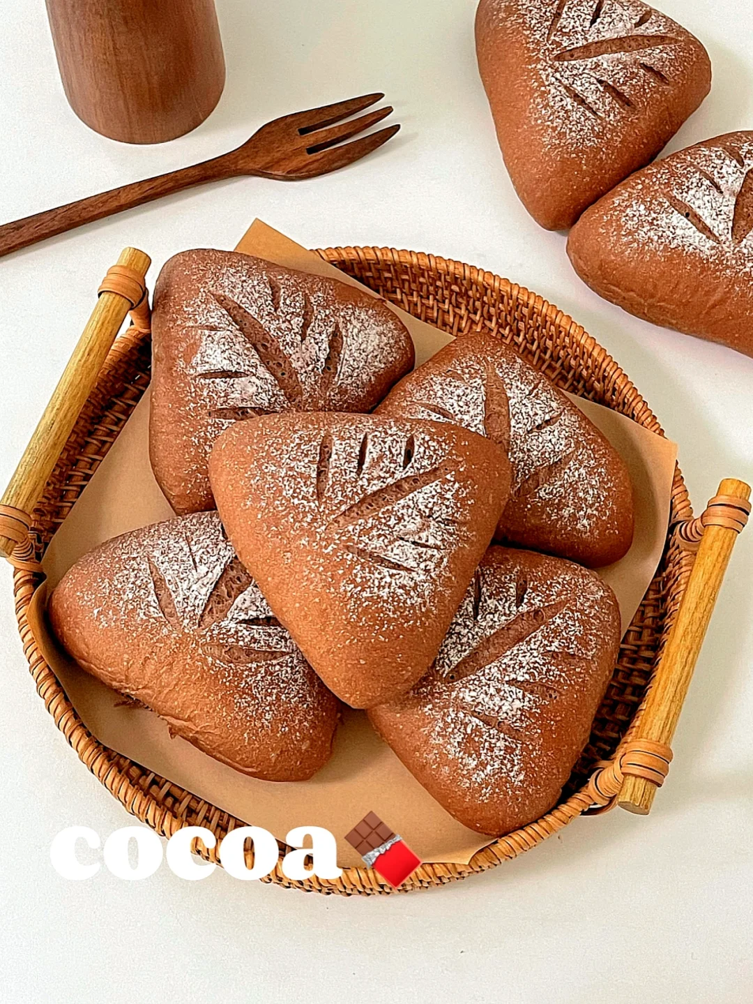 巧克力软欧包🍫💥香浓柔软，一次就成功‼️