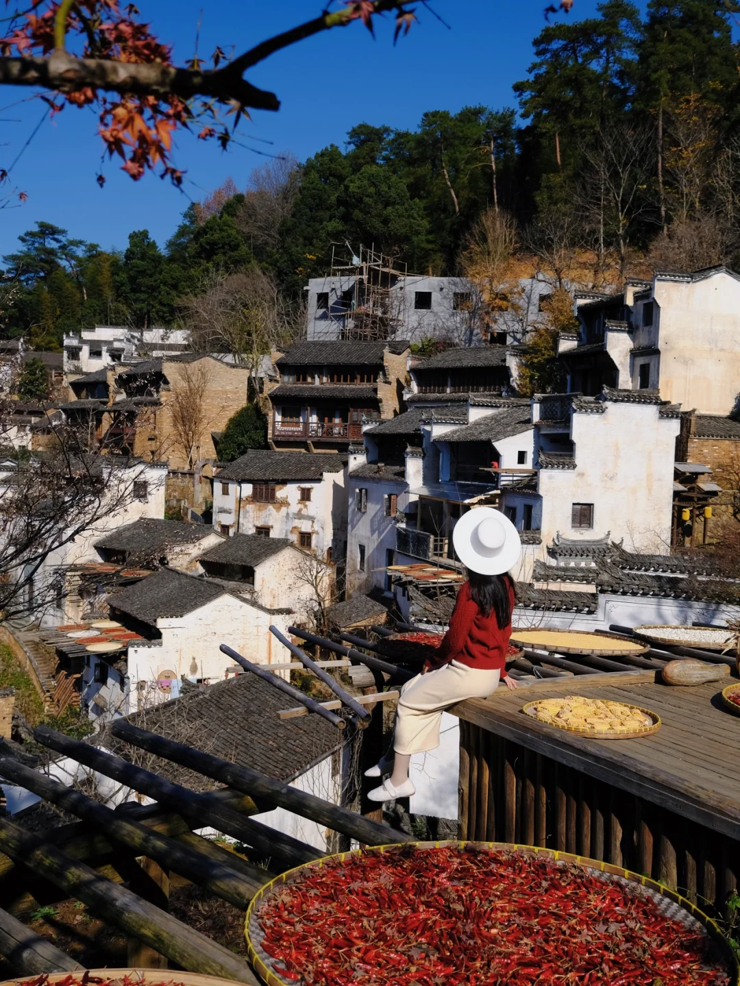 武汉3h达绝美古村落|看晒秋🌽➕民俗文化季