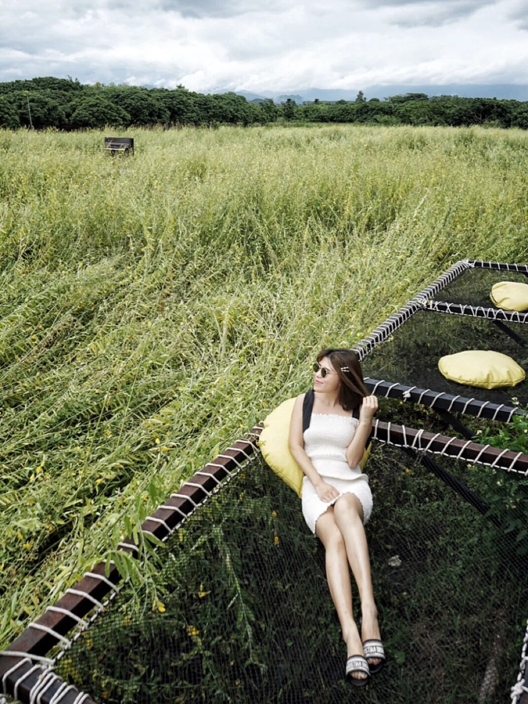 清迈探店|1⃣️稻田2⃣️萍河咖啡店，一首田园诗