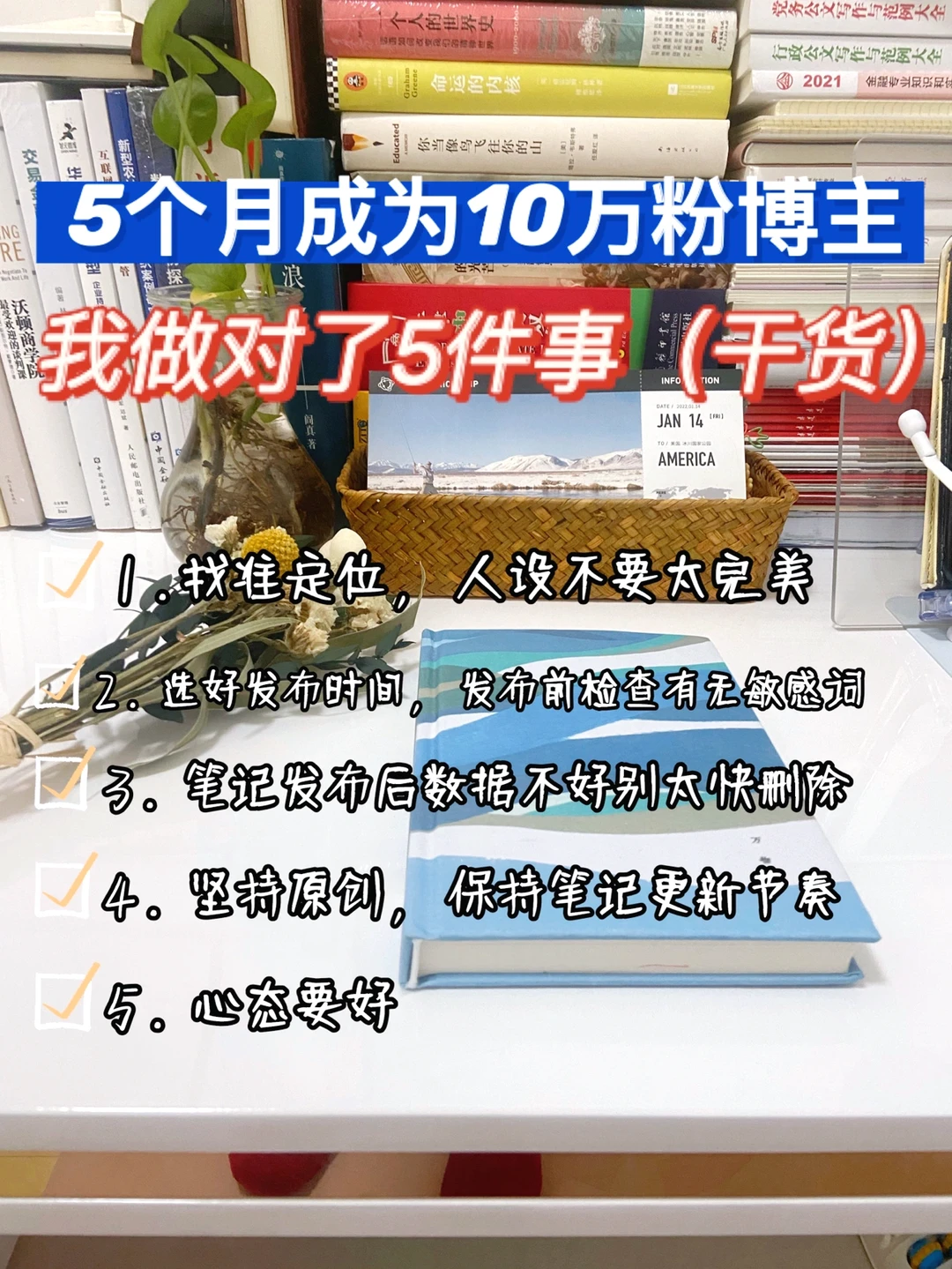 5个月成为10万粉博主，我做对了5件事（干货）