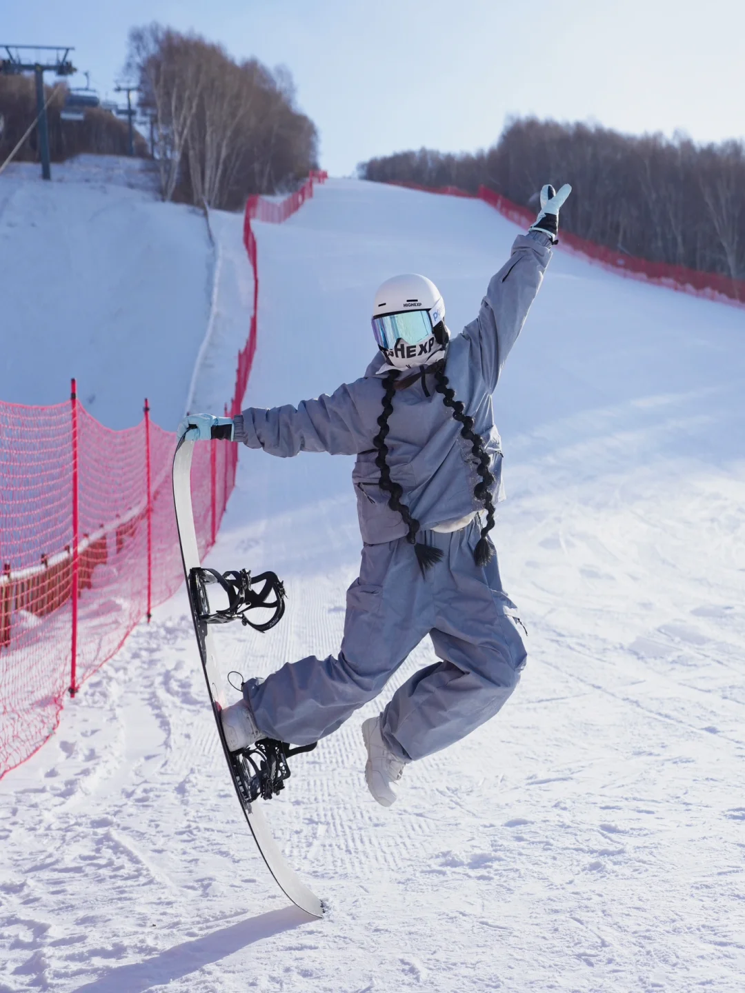 单板滑雪穿搭&拍照姿势不重样