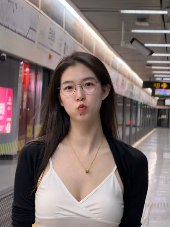 爱你的每个瞬间 像奔驰而过的地铁🚇